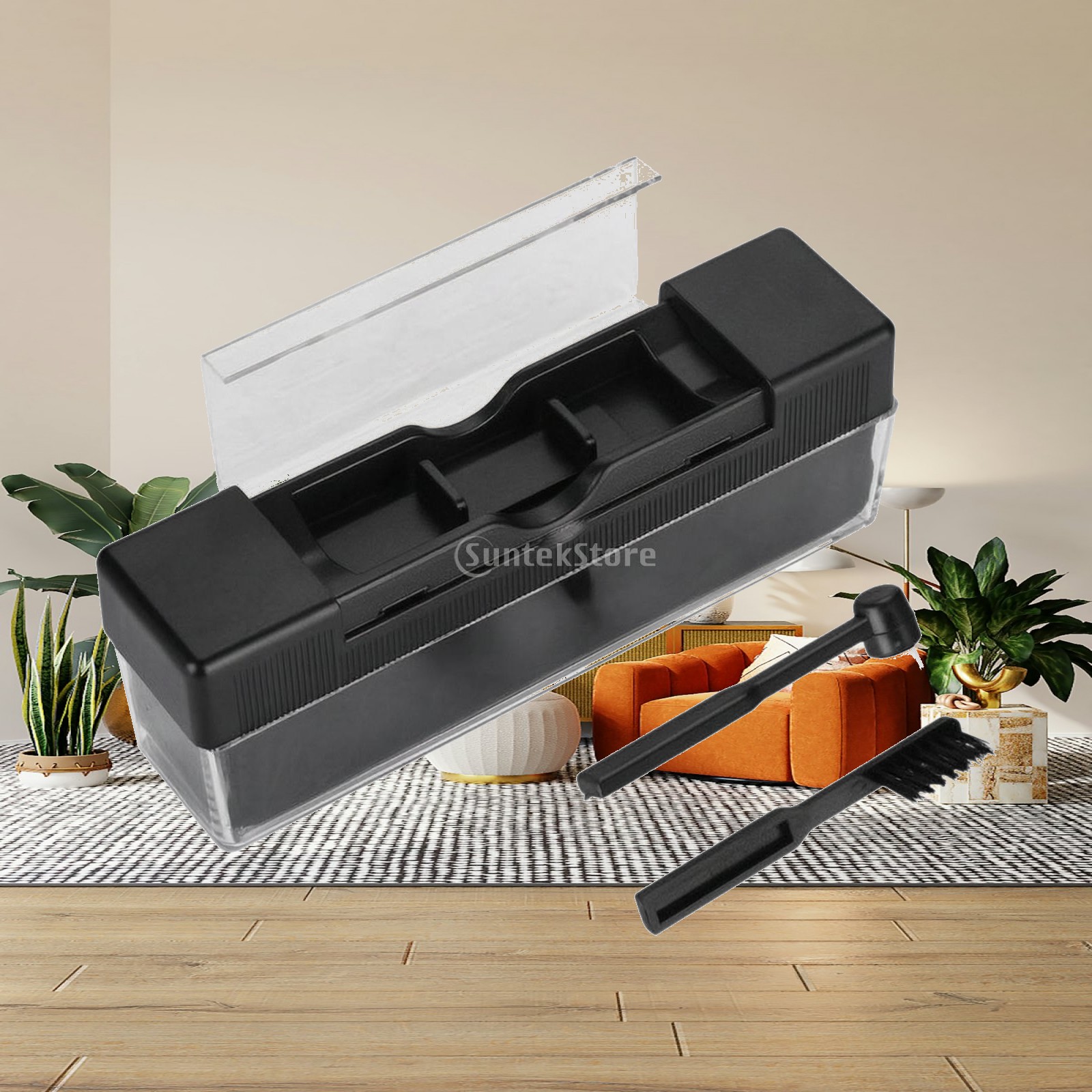 Vinyl Record Cleaner - Zestaw szczoteczek do czyszczenia płyt winylowych,
