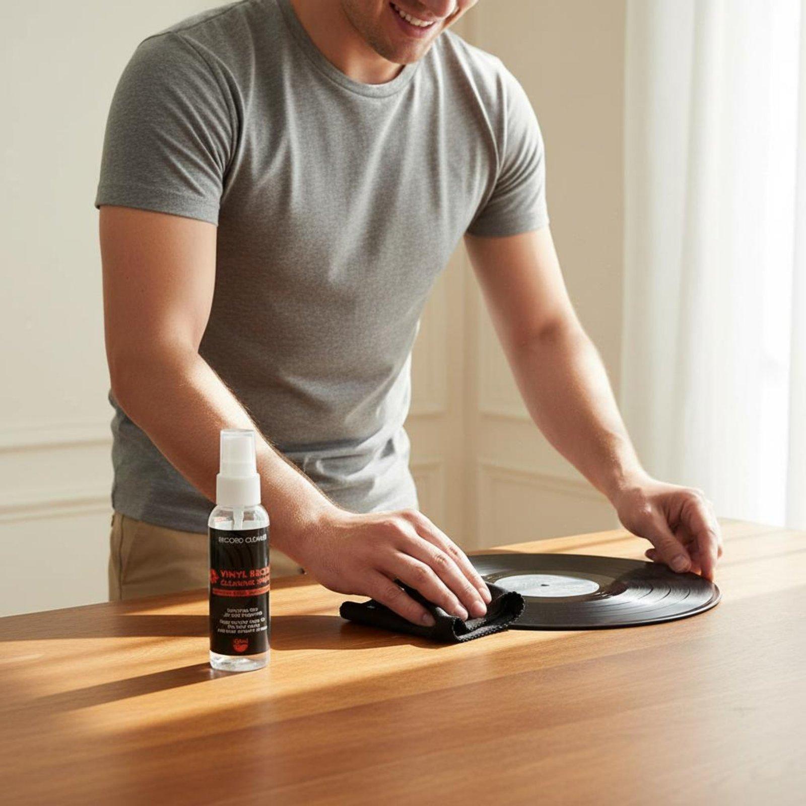 Zestaw do czyszczenia płyt win – Vinyl Record Cleaner recenzja i cena
