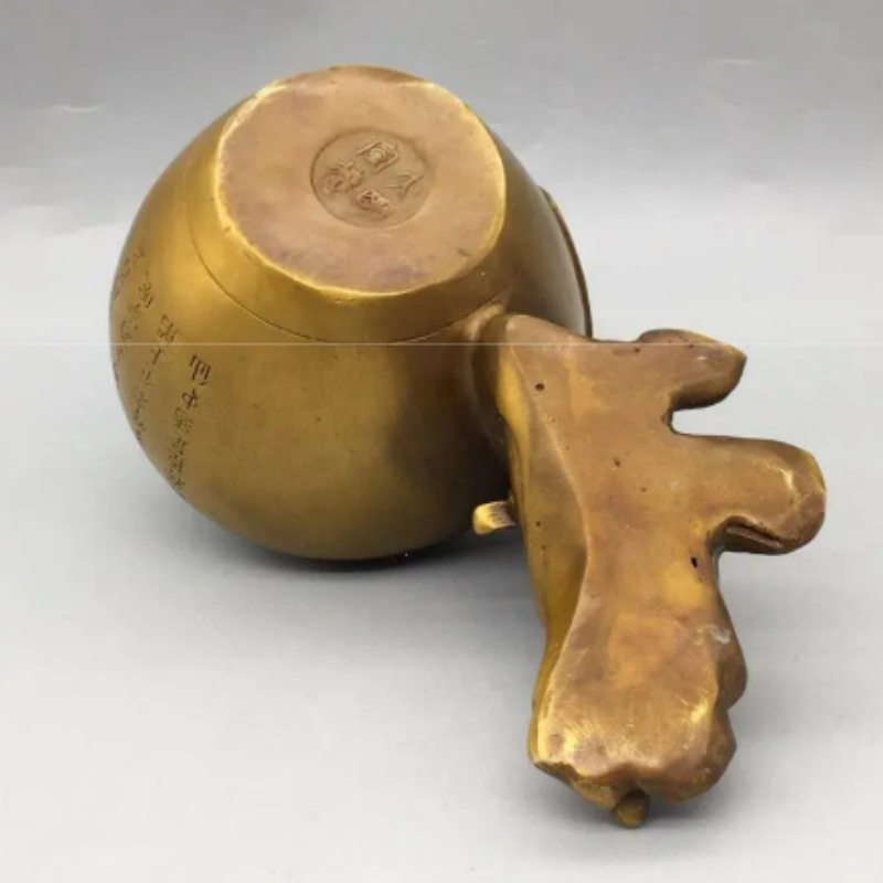 Antyczna mosiężna statuetka Li – Vintage Collectible Pens recenzja i cena