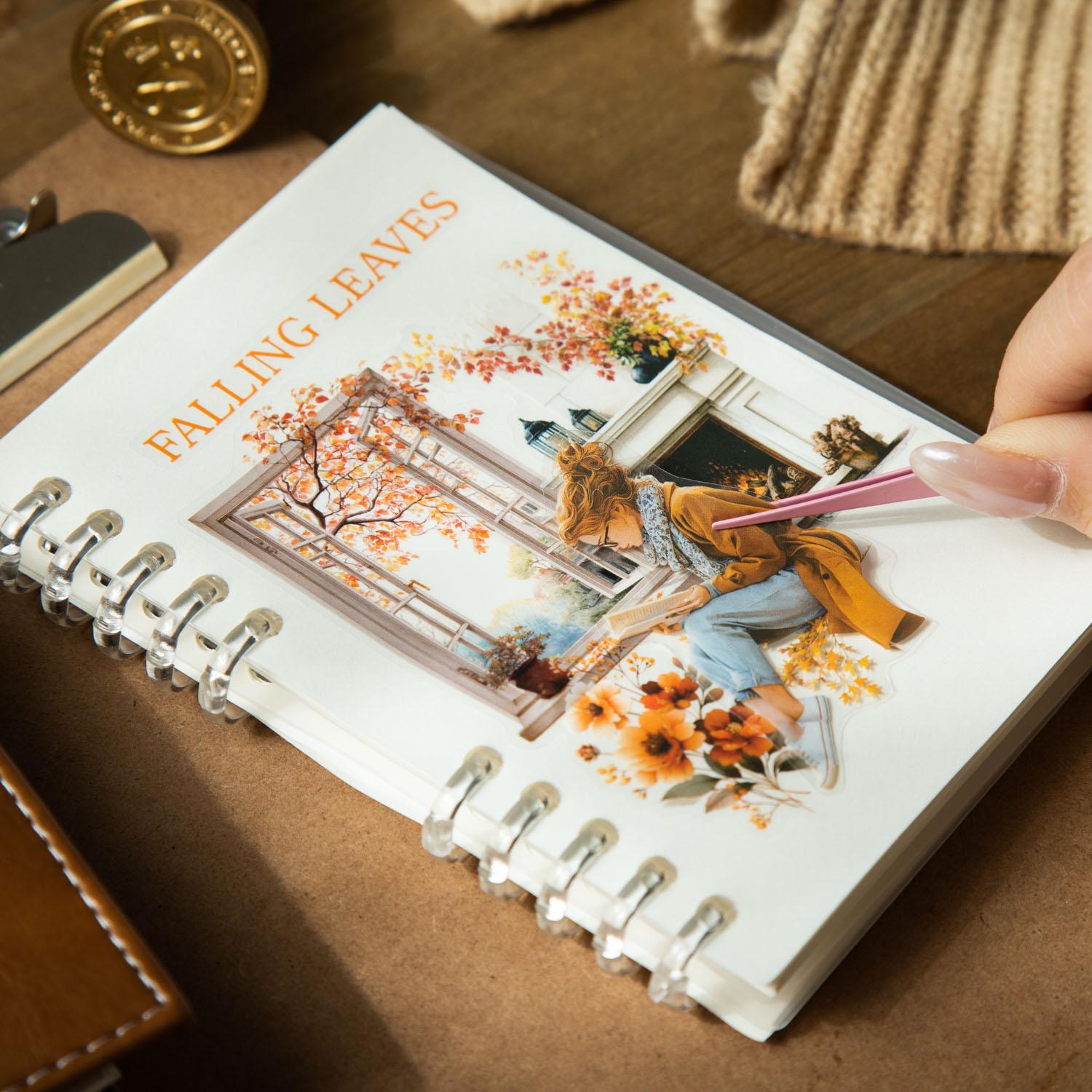 Książka z naklejkami w stylu v – Vintage Collectible Books recenzja i cena