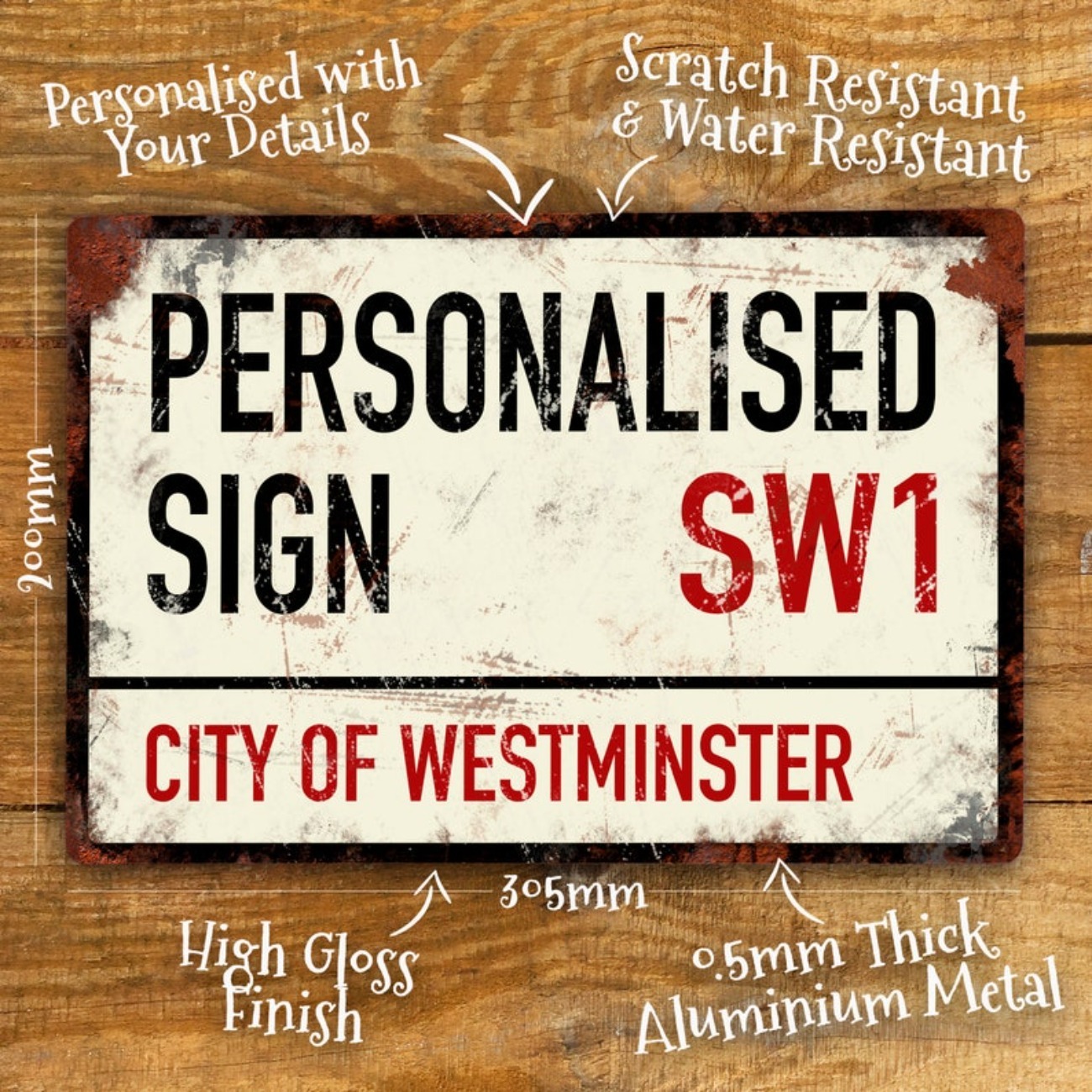 Personalizowany metalowy szyld – Vintage Collectible Plates recenzja i cena